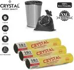 Crystal XXL Garbage Bag on Roll 36 X 44 BLACK , 30 BAGS - 10 Bags x 3 rolls