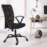 WHITE CLOUDS ENTERPRISE Sigma Mesh Med Back Office Chairs Work For Home, Ergonomic Chairs In Black (Do-it-Your -Self)