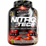 MuscleTech NitroTech Protein Powder Whey Protein with Whey Isolate, Cookies and Cream, 1.81 kg
