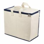Home Care Store BAGS Canvas Reinforced Cotton Handles with Multipurpose Clothes Storage Organizer