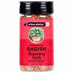 Urban Platter Microgreens Radish Sprouting Seeds Shaker Jar, 125g / 4.4oz