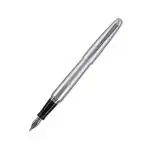 PILOT MR1 METAL SERIES SILVER FOUNTAIN PEN MEDIUM NIB