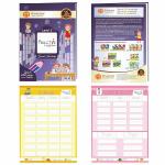 3H Learning UKG 336 Pages 4 Book Copy Pattern Good Hand Writing Practice KG 2 Kindergarten Kids 4-6 Yrs Full Syllabus Hindi English Maths GK / EVS Pre Written Home Work Alphabets Words Sentences Numbers Varnamala