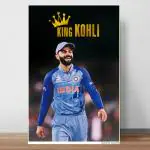 RAINFIRE CREATION Virat Kohli Poster for Home Office and Student Room Wall Decor | 12x18 Multcolor VK-2 Paper Print (18 inch X 12 inch)