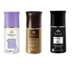 YARDLEY LONDON Set Of 3 Anti-Perspirant Alcohol Free Deodorant Roll-Ons - 50ml Each