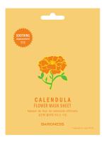 Baroness Calendula Flower Mask Sheet (10Pcs Pack) Skin Lightening, Glowing, Hydrating, Nourishing, Brightening, Calming Face Sheet Mask