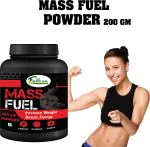 Inlazer Mass Fuel Weight Gain Powder / Protein Powder For Men Women, Stronger Stamina Weight Gainers/Mass Gainers (200 g, No Flavour)