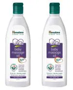 Himalaya Baby Massage Oil (2 Packs, 200ml in Each Pack)