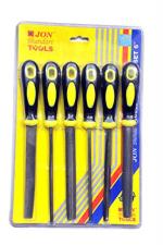 Jon Bhandari 6 pcs Premium Assorted File Set with Handle- 6 inch