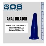 Bos Medicare Surgical Anal Dilator Rectal anal dilator medical device (Small, Blue)