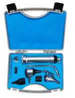 Mowell E.N.T. Diagnostic Complete Set Ophthalmoscope in Case EENT/ENT Set (Black)