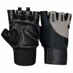 Babbler Turaco Gym Gloves , Fitness Gloves with Wrist Support (Large)