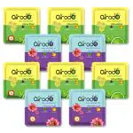 AIRODO Air Freshener Power Pocket Gel For Bathroom and Toilet, Fragrance Booster, Lasts Upto 30 Days for Office and Home (Assorted, Pack of 10)