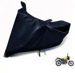Auto Hub Waterproof Bike Cover Compatible with TVS Raider -(Fabric:-Polyester, Color:-Black)
