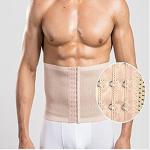 IMPORTIKAAH 3 Hooks Instant Tummy Tuck Slim Waist Belt Shaper Cincher Trimmer Cream (XXL)