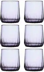 PASABAHCE (Pack of 6) PASA-420112-1111827 Glass Water/Juice Glass (280 ml, Glass, Clear)