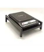 SAIFIX Iron Table Top Induction Stand with Adjustable Height(38 L x 38 W x12 H CM's, Black)