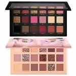 Lecherous Nude Eyeshadow Palette and Textured Rose Gold Eyeshadow Shimmer,Matte Finish Professional Combo - 36 g (Multicolour)