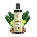 KHADI NATURAL Foam Ayurvedic Shampoo for Cleansing, Anti-Hair Fall with Amla and Reetha All Hair Types Unisex (210 ml)