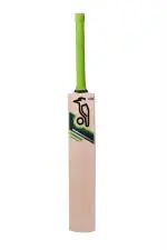 Kookaburra Green, Lime, White Kashmir Willow Adult Cricket Bat Kb Kahuna Pro 100 No.5 - One Size