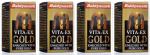 Baidyanath (Jhansi) Vita-Ex Gold Ayurvedic Medicine (4 Capsules , 20 Tablets in Each Pack)