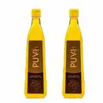 Puvi 2L Cold Pressed Groundnut/Peanut Oil (Virgin, Chekku/Ghani) - (1 Litre*Pack of 2)