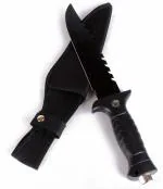 GRAVITY 708 Campers Black Stainless Steel Knife