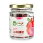 S Siddhagiri's SATVYK THE HEALTH re STORE Organic Dried Cranberries- 100gm