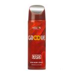 KELYN Deodorant Spray for Men - Body Spray for Men - Perfume - Long Lasting Fragrance - Skin Friendly, Scent, GROOVE 200 ml