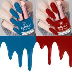 Perpaa Dragon Blue, Stylish Red Nail Polish (Pack Of 2)