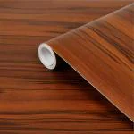 CVANU Wood Grain Vinyl Wallpaper for Old Furniture Door Wardrobe Wallpaper(2x6ft)