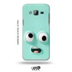 Tweakymod Printed Funny FAce Emoji Back Cover For Samsung J3 | 2016 |