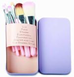 Crazy Girl Multicolor Makeup Foundation Powder Eyeshadow Brushes Set (Pack Of 7)