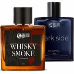 Beardo Dark Side and Whisky Smoke Perfume for Men, 100 ml x 2| EAU DE PARFUM | Premium, Strong & Long Lasting Fragrance for Men | Ideal Gift For Men