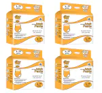 BON BON Premium Large Adult Diapers Pant Style (L- 25-57 INCH) Pull Up Diapers L 40 PCS With Soft Ultra Leak Guard and Anti-Bacterial Absorbent Core (L Pack of 4)