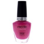 Cuccio Totally Tokyo | Colour Fuschia with Gold Shimmer | 13ml | Long Lasting, Glossy, Vegan | Parben Free | No Yellowing | FREE from harmful Chemicals