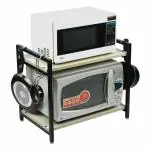 PALOMINO Microwave Oven Rack/Kitchen Rack/Storage Shelf for Home (White)