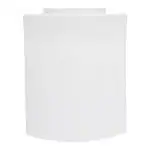 BLUECERA Polypropylene Toilet Seat Cover Commode with Cover | Commode Seat For Toilet | Noise Proof Toilet Seat Cover | Sleek Design Easy Installation (735 Slim)