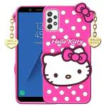 Clickaway Infotech Samsung Galaxy M33 5G Premium Soft Touch Girls/Women Most Like Favourite Hello Kitty Back Case Cover