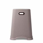 Regalo Solitair Stool Size (11.5X14.5X19 Inch) (Large, Beige)