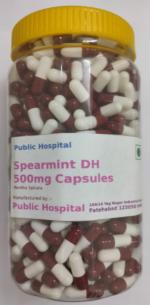 Spearmint DH Herbal Supplement Capsules 600 Caps Jar - DoctorKC Herbal