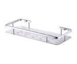 Wall Mount 12 Inch Bathroom Horizontal Shelf 1 Pc, Rust Free Aluminium Shower Caddy Wall Shelf Holder Anti Rust, Rust Free Aluminium, Installation Kit Included (1, Aluminum Horizontal)