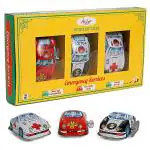 Hamleys Wind Up Emergency Services Car, Tin Toys Car Model with Wind Up Key Collectible Toys Gifts, Toys & Hobbies, Kids for 3Y+, Multicolour