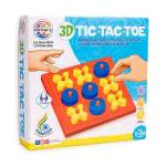 BKDT Marketing Classic Tic Tac Toe Toy Game Zero and Cross Game (Tic Tac Toe 3D)-Tic Tac Toe Board Game
