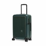 EUME Cabin Pro Trolley Bags for Travel, Cabin luggage, Cabin bag 57 cms| Polycarbonate (PC) 8 Hinomoto Wheels, Forest Green