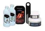 Sheppits Premium Shoe Shiner (Neutral), Shoe Cleaner (Natural), Shoe Horn (Black), Shoe Cream (Natural), & Suede or Nubuck Shoes Cleaner (Natural) Combo | Shoe Care Kit
