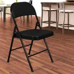 Story@Home Padded Metal Cafe /Kitchen/ Garden and Outdoor Folding Chair