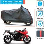 FAMEXON Waterproof Two Wheeler Cover for Hyosung (Comet, Grey)
