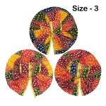 Ecommall Laddu Gopal Dress Size 3 Cotton Summer Clothes Combo Set for Ladoo Gopal, Khana ji, Gopal ji, Krishna Dresses Poshak Kapde