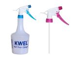 KWEL Combo Trigger With Multipurpose Spray Bottle 1000ml Capacity- (White)